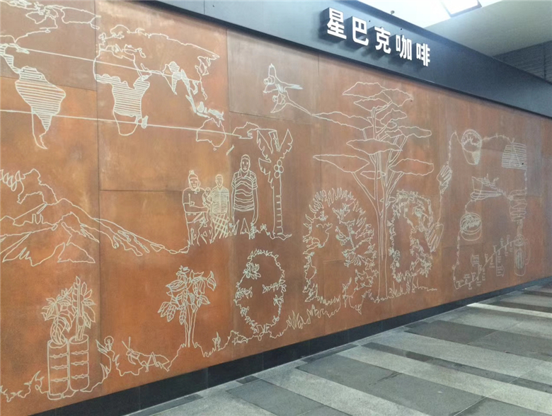 临武耐候钢幕墙